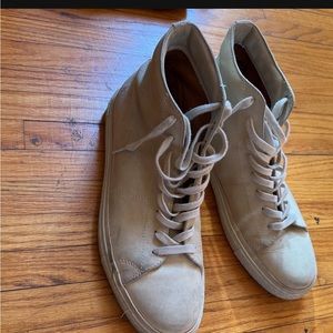Frye Cream High tops size 11